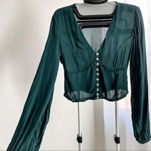 Stradivarius Long Sleeve Blouse